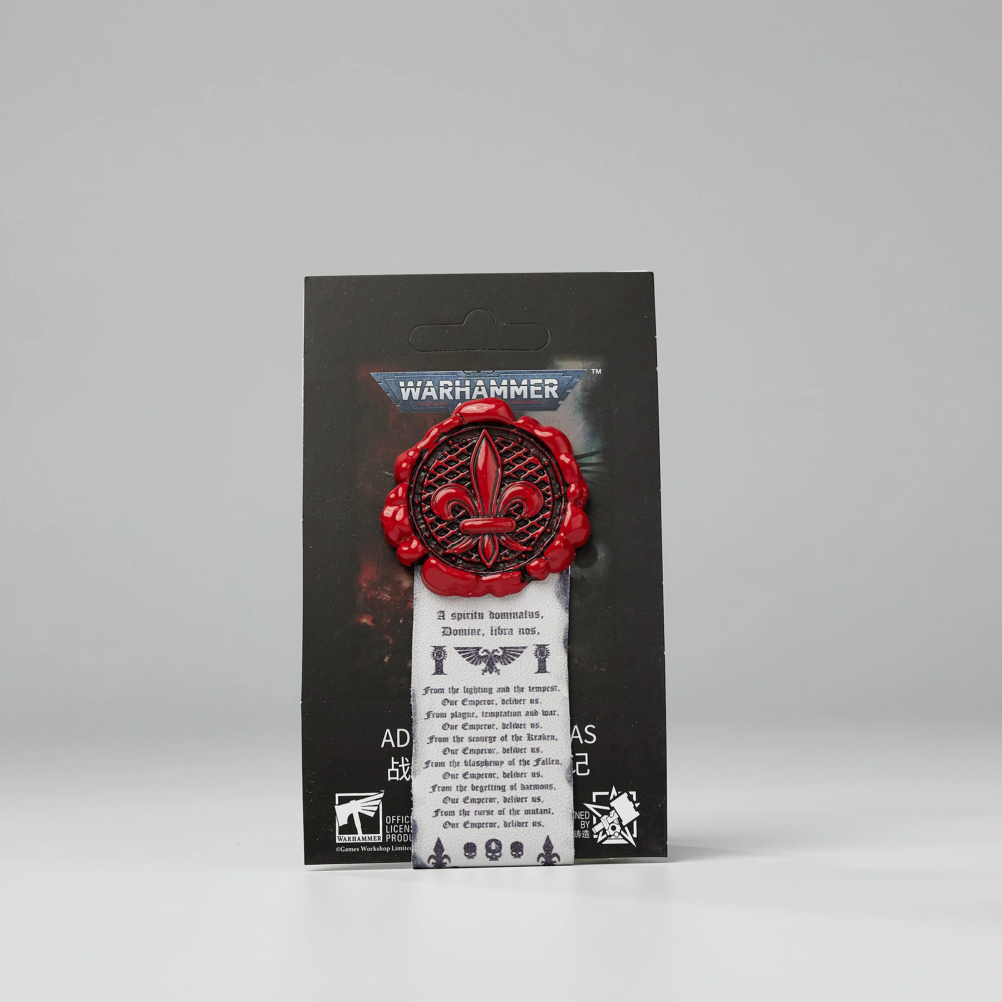 Warhammer 40000 Purity Seals Adepta Sororitas Bulbous Iris Sisterhood Medallion Starforged - Image 3
