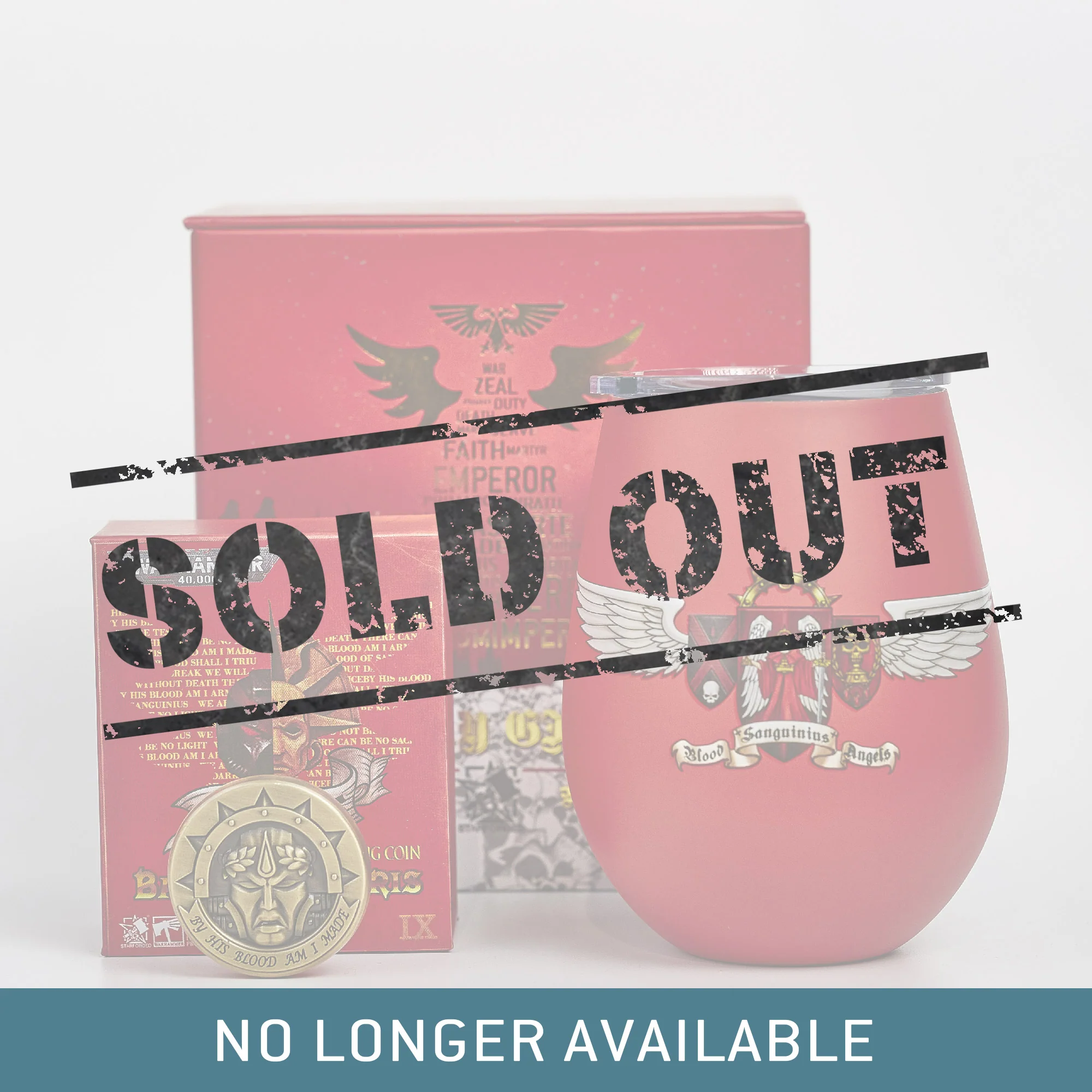 Warhammer 40K Blood Angels Clicking Coin Sanguinius Other Collector Coins Starforged - Image 5