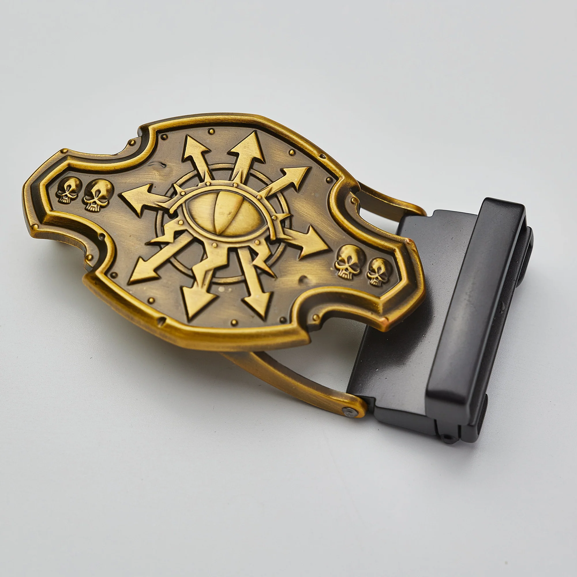 Warhammer 40K Chaos Horus Buckle Of The Warmaster Belt buckle Starforged  Other - Image 4