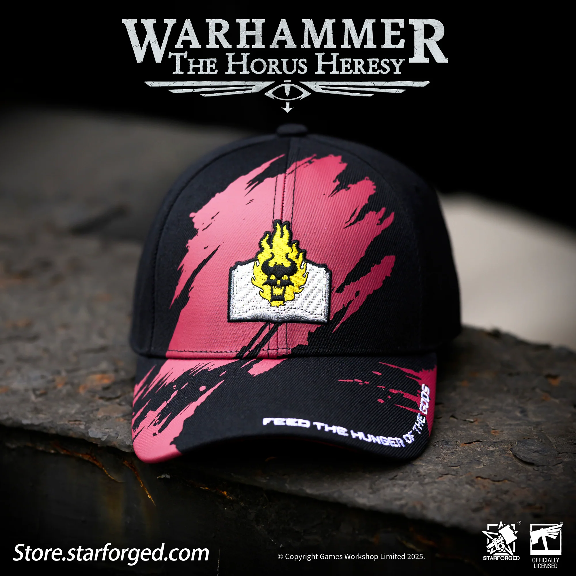 Starforged Warhammer 40K Chaos Faction Themed Hats Snapback Baseball Peaked Cap Other - Image 30