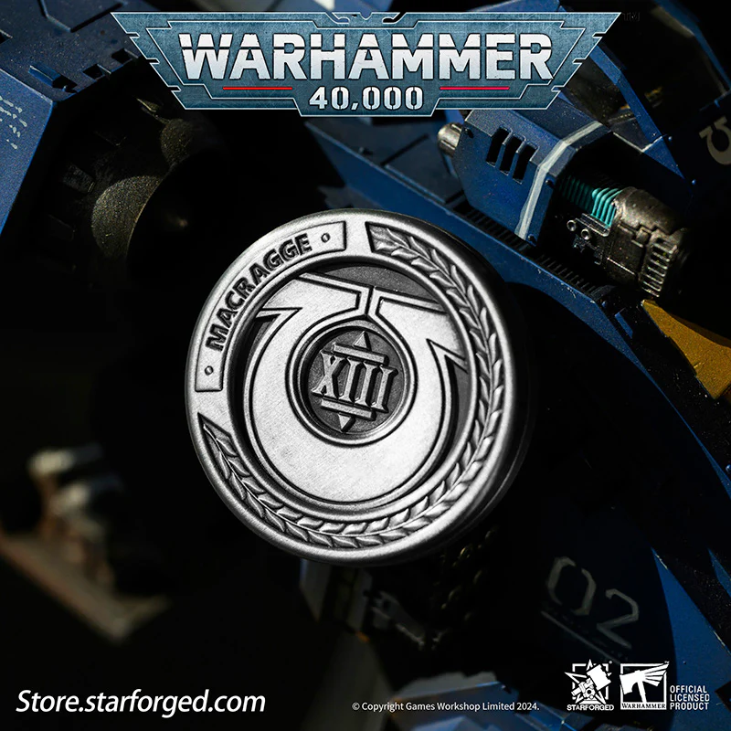 Starforged Warhammer 40K Ultramarine PAX Ultramar Space Marines II Collector Coin Other - Image 3