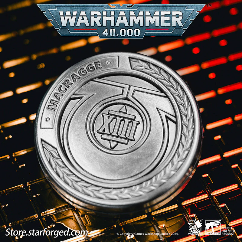Starforged Warhammer 40K Ultramarine PAX Ultramar Space Marines II Collector Coin Other - Image 4