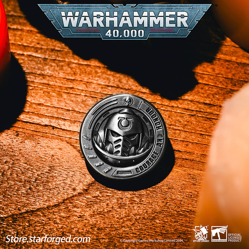 Starforged Warhammer 40K Ultramarine PAX Ultramar Space Marines II Collector Coin Other - Image 5
