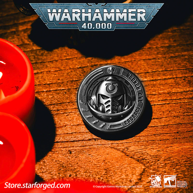Starforged Warhammer 40K Ultramarine PAX Ultramar Space Marines II Collector Coin Other - Image 6