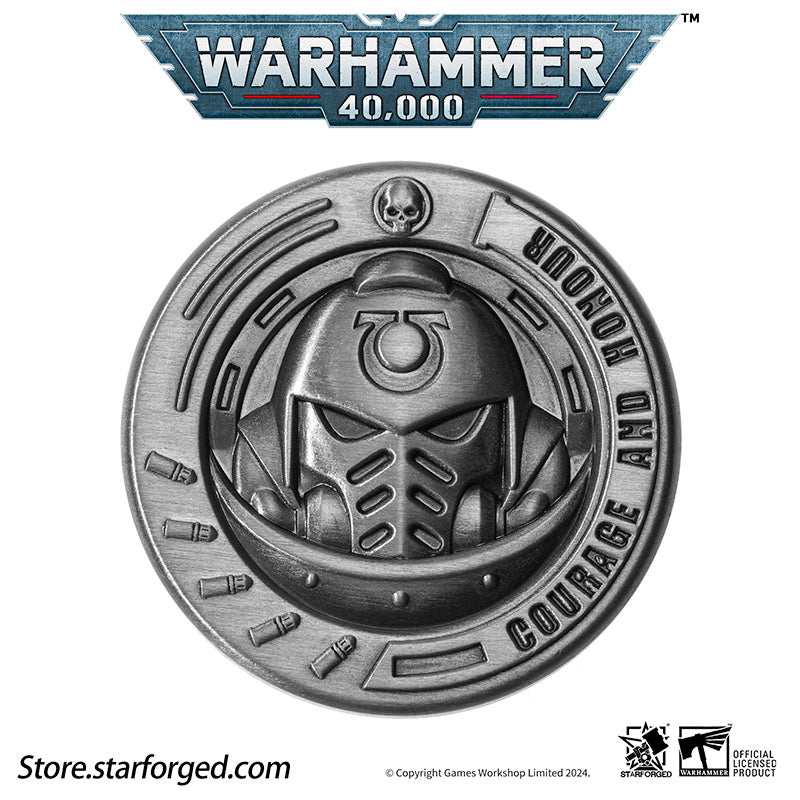 Starforged Warhammer 40K Ultramarine PAX Ultramar Space Marines II Collector Coin Other - Image 9