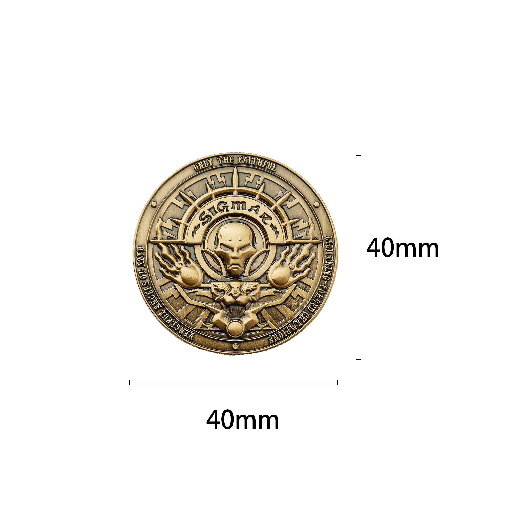 Warhammer Age of Sigmar Collectible Coin Stormcast Eternals Game Currency Starforged Other - Image 6