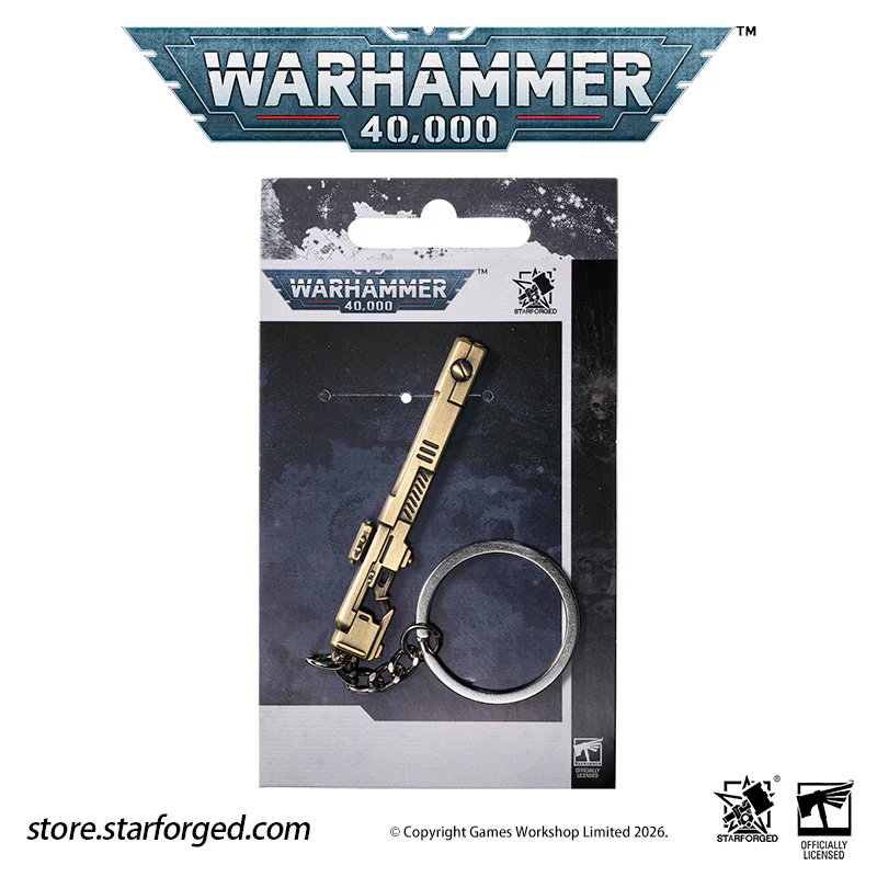 Warhammer 40K T'AU Empire Pulse Rifle Keychain Tau Empire Starforged Accessories Game Merchandise Warhammer Gifts Fashion Accessories - Image 10