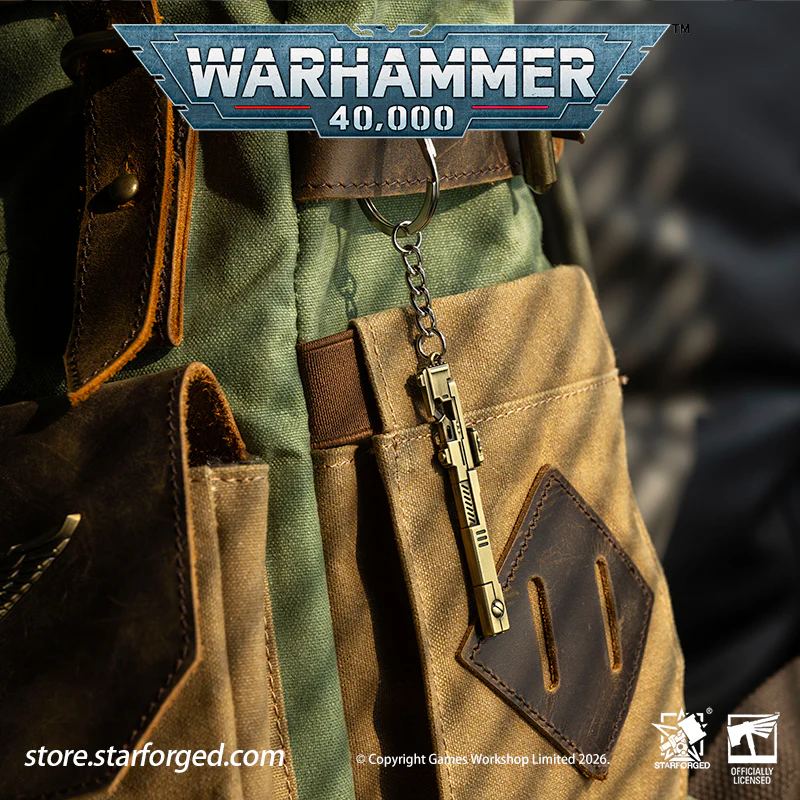 Warhammer 40K T'AU Empire Pulse Rifle Keychain Tau Empire Starforged Accessories Game Merchandise Warhammer Gifts Fashion Accessories - Image 4