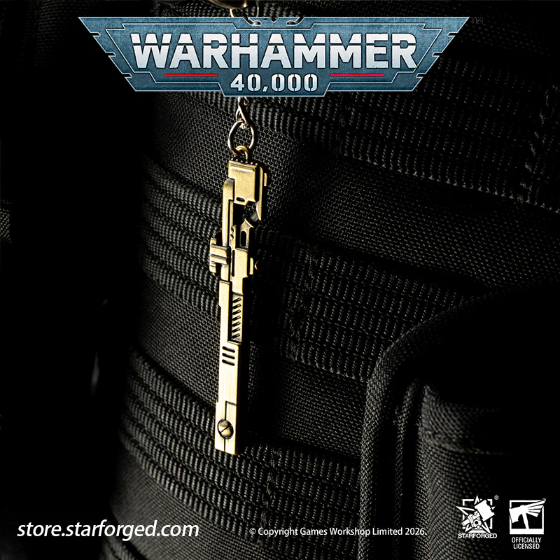 Warhammer 40K T'AU Empire Pulse Rifle Keychain Tau Empire Starforged Accessories Game Merchandise Warhammer Gifts Fashion Accessories - Image 5