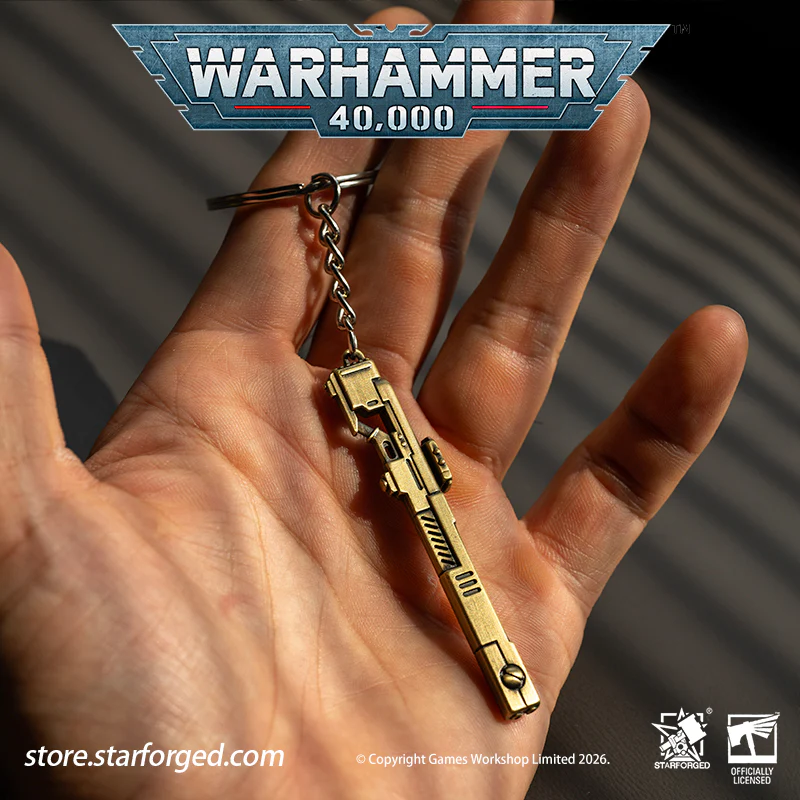 Warhammer 40K T'AU Empire Pulse Rifle Keychain Tau Empire Starforged Accessories Game Merchandise Warhammer Gifts Fashion Accessories - Image 6