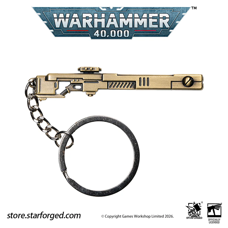 Warhammer 40K T'AU Empire Pulse Rifle Keychain Tau Empire Starforged Accessories Game Merchandise Warhammer Gifts Fashion Accessories - Image 7