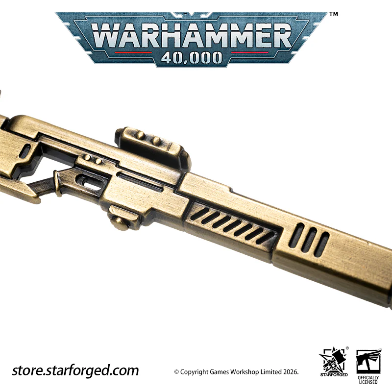 Warhammer 40K T'AU Empire Pulse Rifle Keychain Tau Empire Starforged Accessories Game Merchandise Warhammer Gifts Fashion Accessories - Image 8