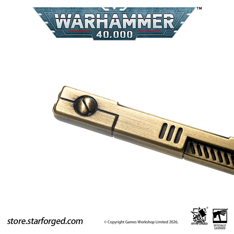 Warhammer 40K T'AU Empire Pulse Rifle Keychain Tau Empire Starforged Accessories Game Merchandise Warhammer Gifts Fashion Accessories - Image 9