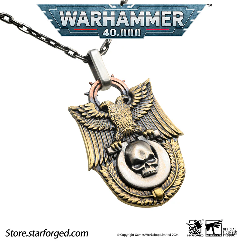 Starforged Warhammer 40K Macragge‘s Triumph Ultramarines Space Marines II Men's Necklace Christmas Gifts - Image 10