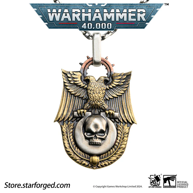 Starforged Warhammer 40K Macragge‘s Triumph Ultramarines Space Marines II Men's Necklace Christmas Gifts - Image 11