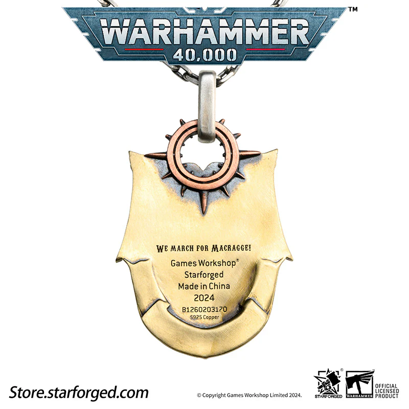 Starforged Warhammer 40K Macragge‘s Triumph Ultramarines Space Marines II Men's Necklace Christmas Gifts - Image 12