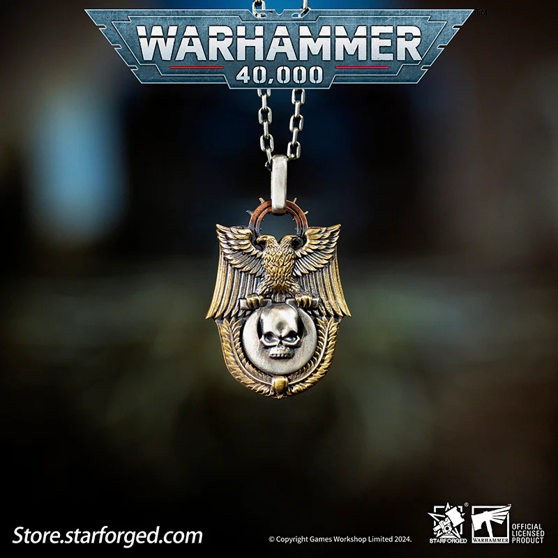 Starforged Warhammer 40K Macragge‘s Triumph Ultramarines Space Marines II Men's Necklace Christmas Gifts - Image 3
