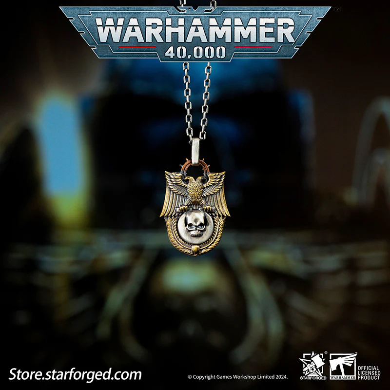 Starforged Warhammer 40K Macragge‘s Triumph Ultramarines Space Marines II Men's Necklace Christmas Gifts - Image 4