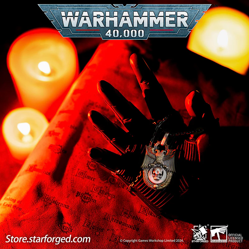 Starforged Warhammer 40K Macragge‘s Triumph Ultramarines Space Marines II Men's Necklace Christmas Gifts - Image 5