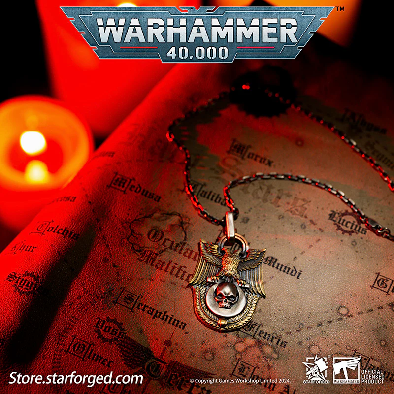 Starforged Warhammer 40K Macragge‘s Triumph Ultramarines Space Marines II Men's Necklace Christmas Gifts - Image 6