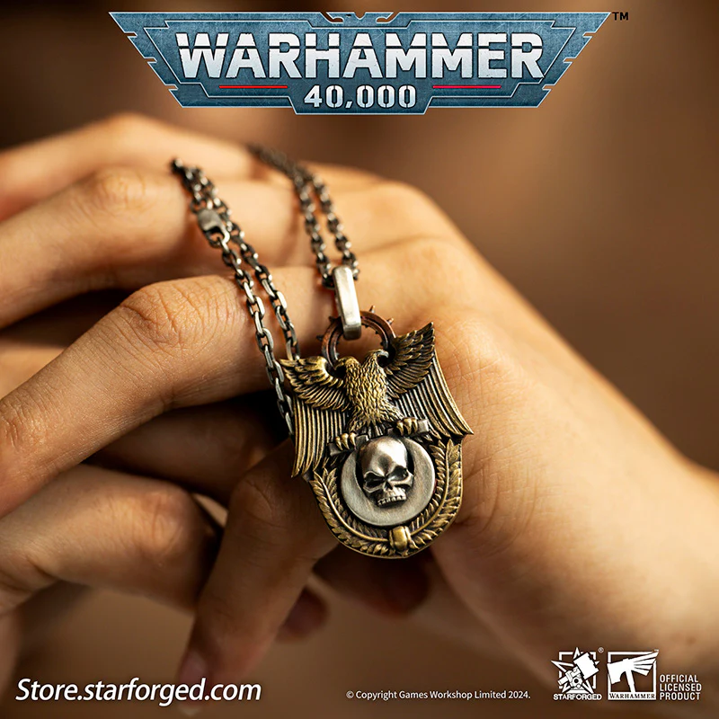 Starforged Warhammer 40K Macragge‘s Triumph Ultramarines Space Marines II Men's Necklace Christmas Gifts - Image 8