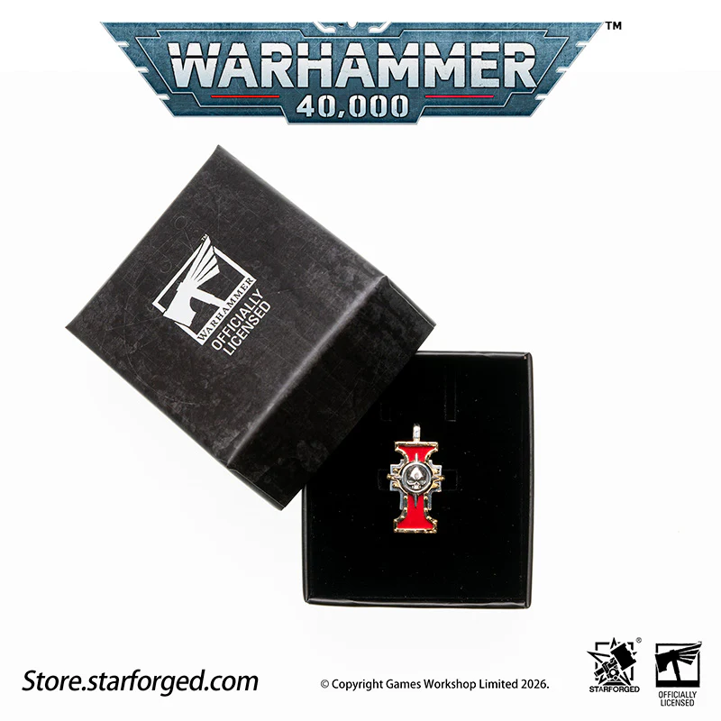Starforged Warhammer 40K The Imperium of Man Inquisition Seal of the Holy Ordos Silver Pendant Game Merchandise Warhammer Gifts Fashion Accessories - Image 19