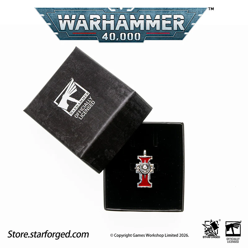 Starforged Warhammer 40K The Imperium of Man Inquisition Seal of the Holy Ordos Silver Pendant Game Merchandise Warhammer Gifts Fashion Accessories - Image 20