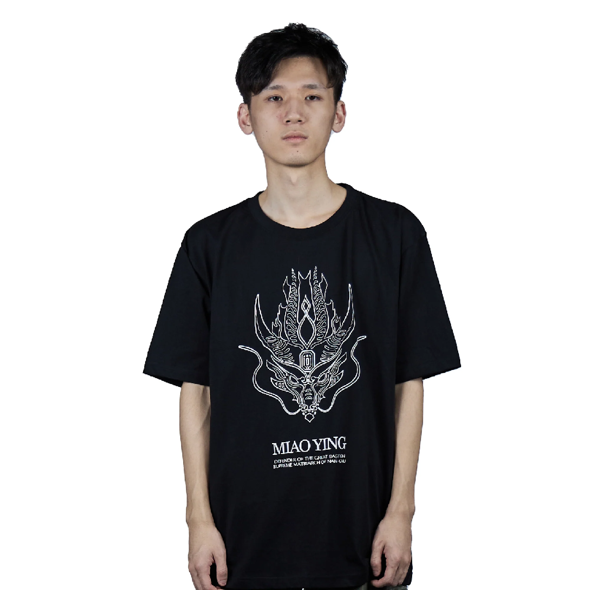 Warhammer total war 3 Themed T-Shirt Northern Provinces Starforged Black Summer Short Sleeves - Image 3
