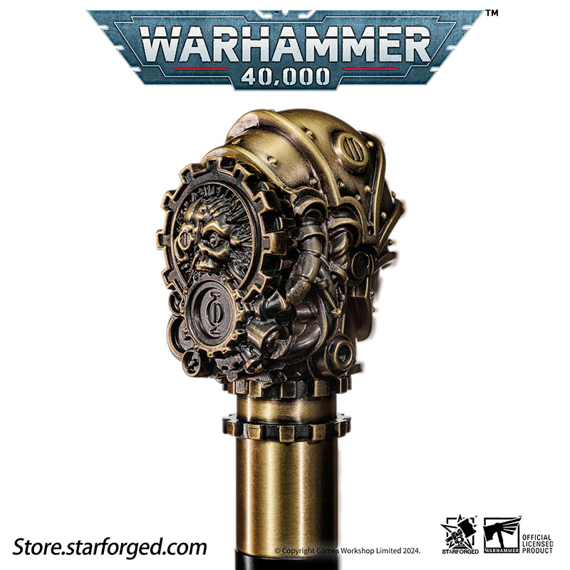 Warhammer 40K Themed Umbrella Omnissian Staff Adeptus Mechanicus Exclusive Other - Image 6