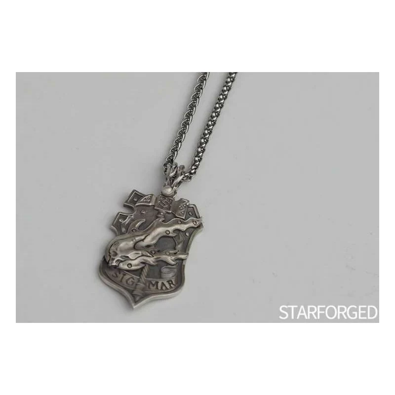 Warhammer Total War 3 Pendant Crest of Sigmar Knights Badge Necklace by Starforged - Image 4