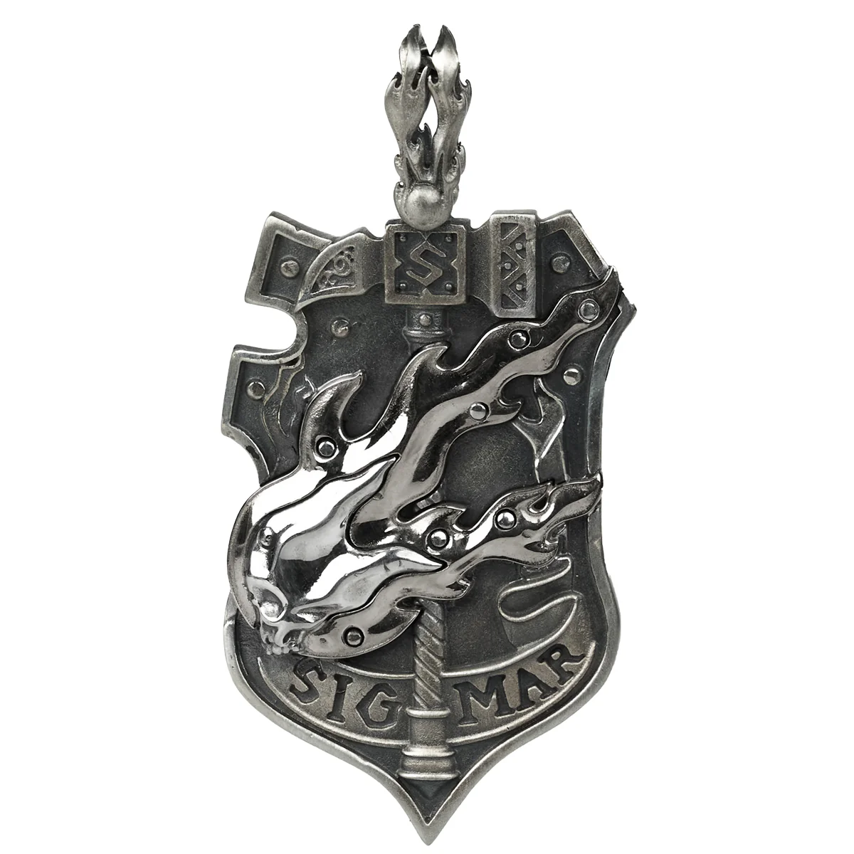 Warhammer Total War 3 Pendant Crest of Sigmar Knights Badge Necklace by Starforged - Image 8