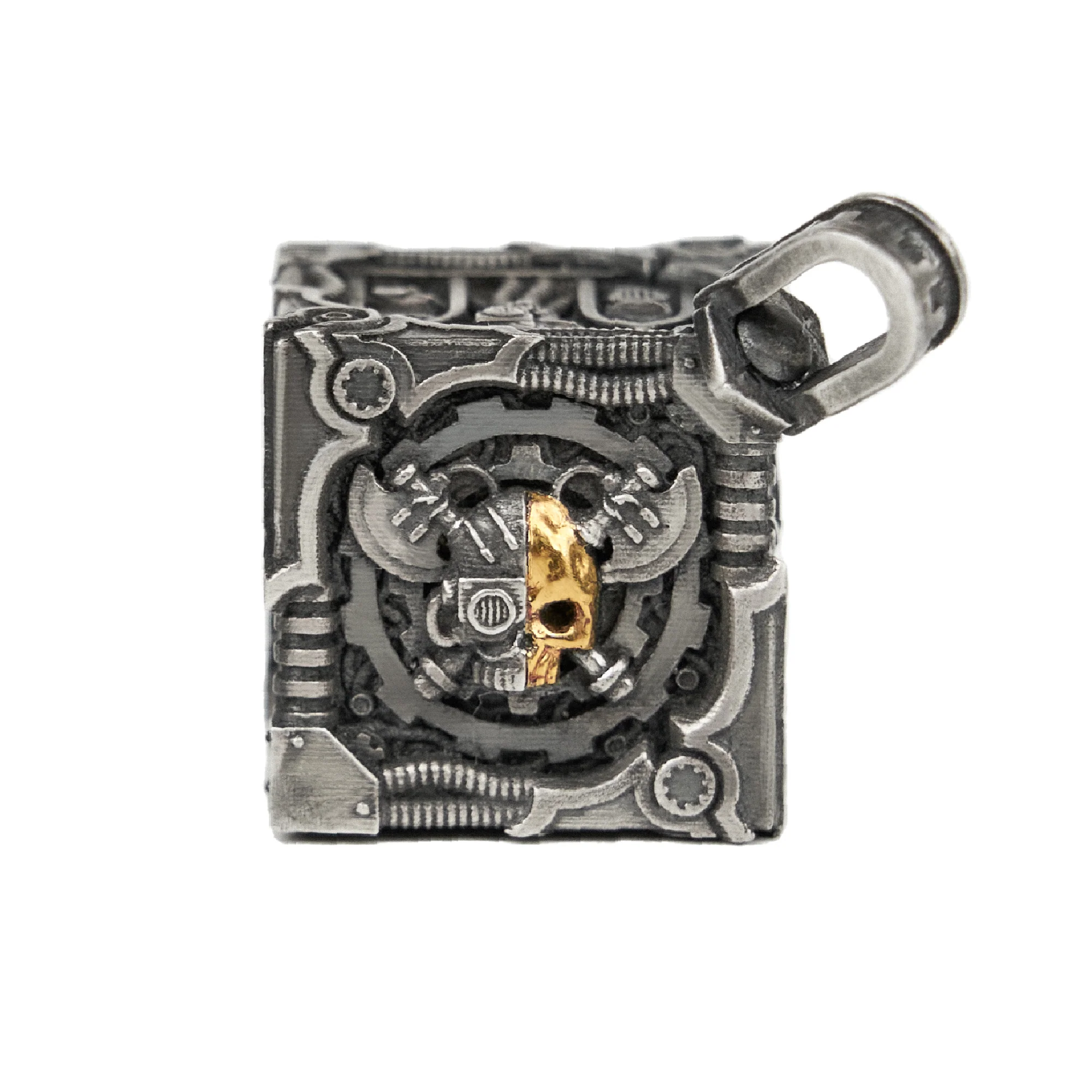 Warhammer 40K Adeptus Mechanicus Pendant Mechanicum Cogitator Dicecore by Starforged - Image 10
