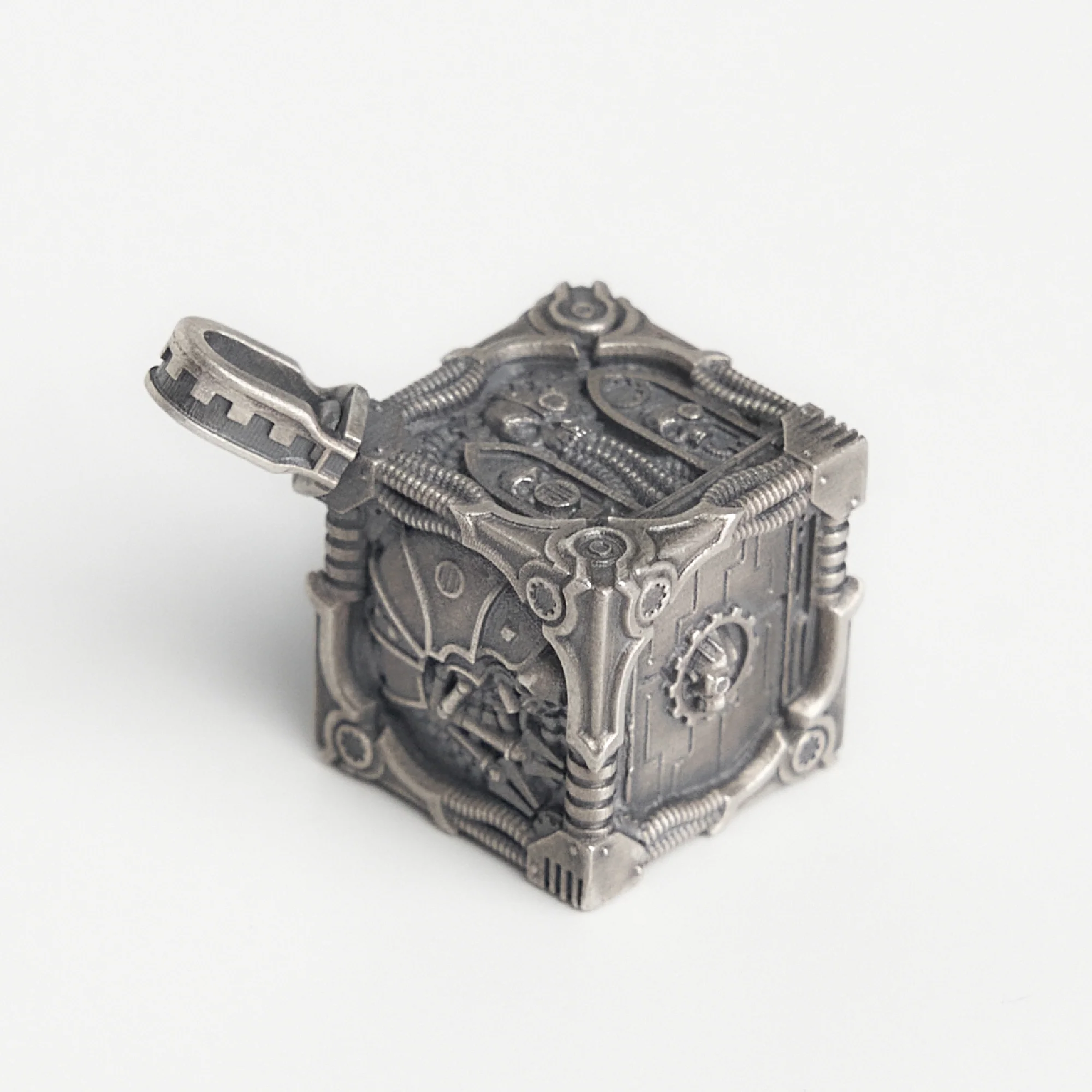 Warhammer 40K Adeptus Mechanicus Pendant Mechanicum Cogitator Dicecore by Starforged - Image 8