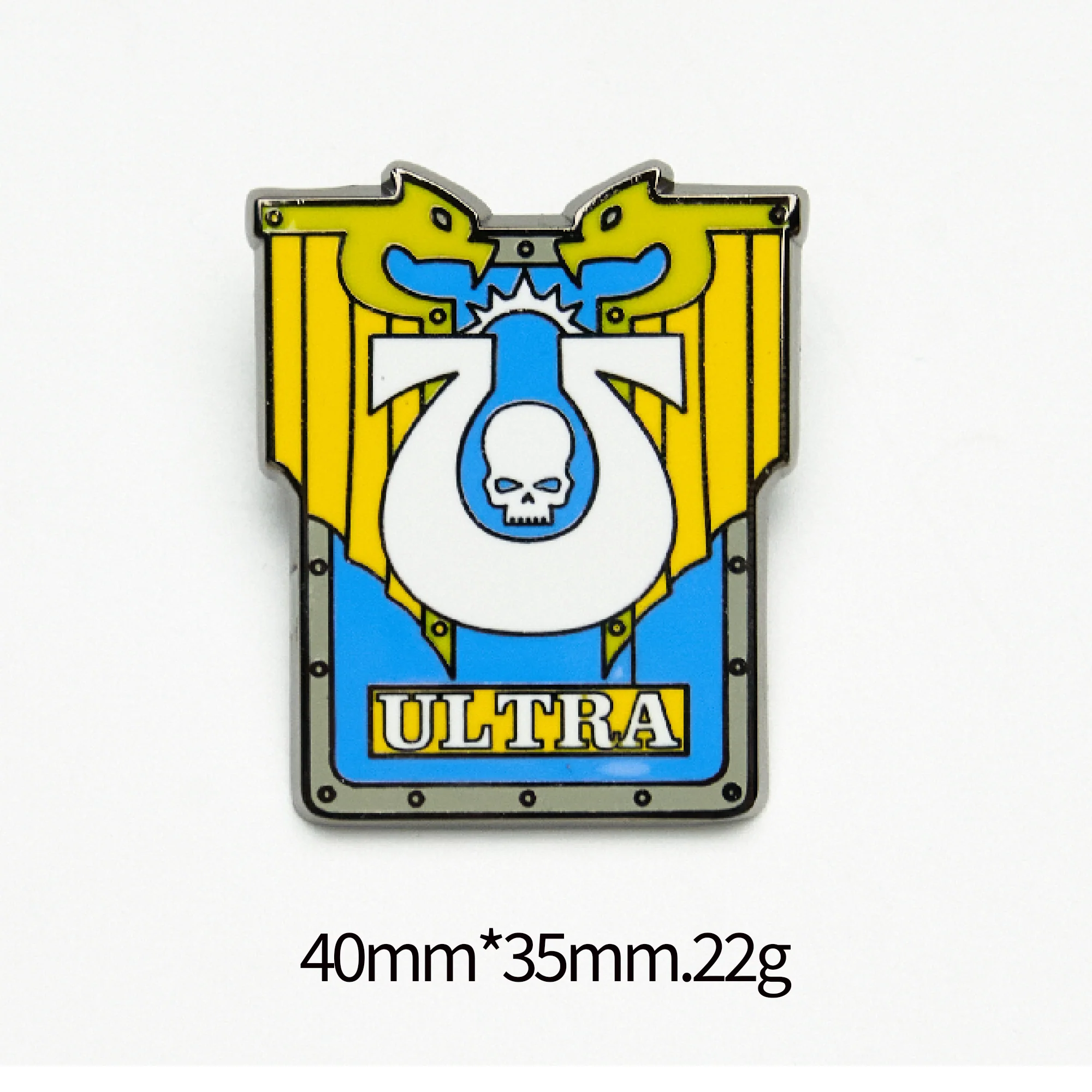 Warhammer 40K Imperial Fists Ultramarine Blood Angel Heraldries of the Chapters Pin Badge - Image 3