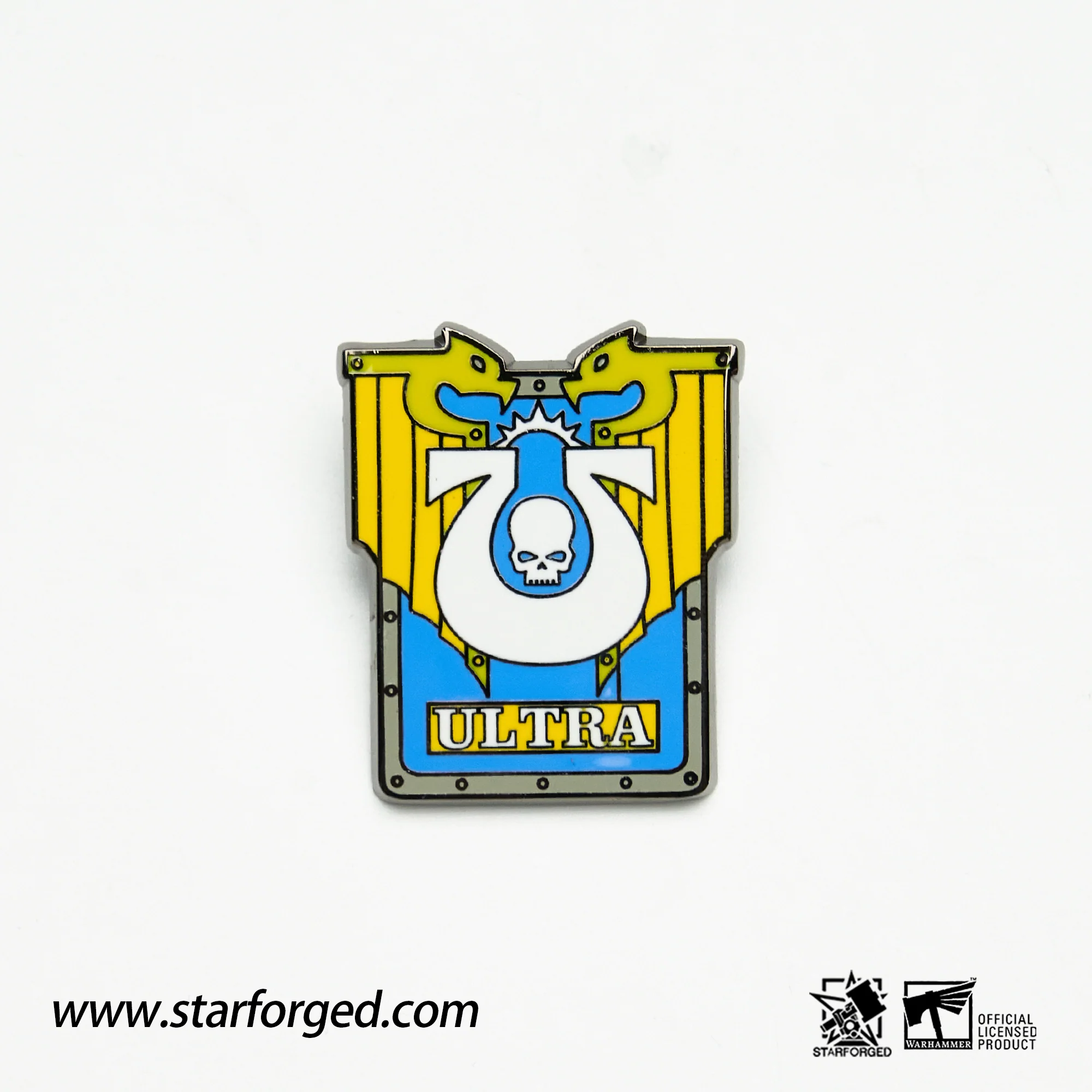 Warhammer 40K Imperial Fists Ultramarine Blood Angel Heraldries of the Chapters Pin Badge - Image 6