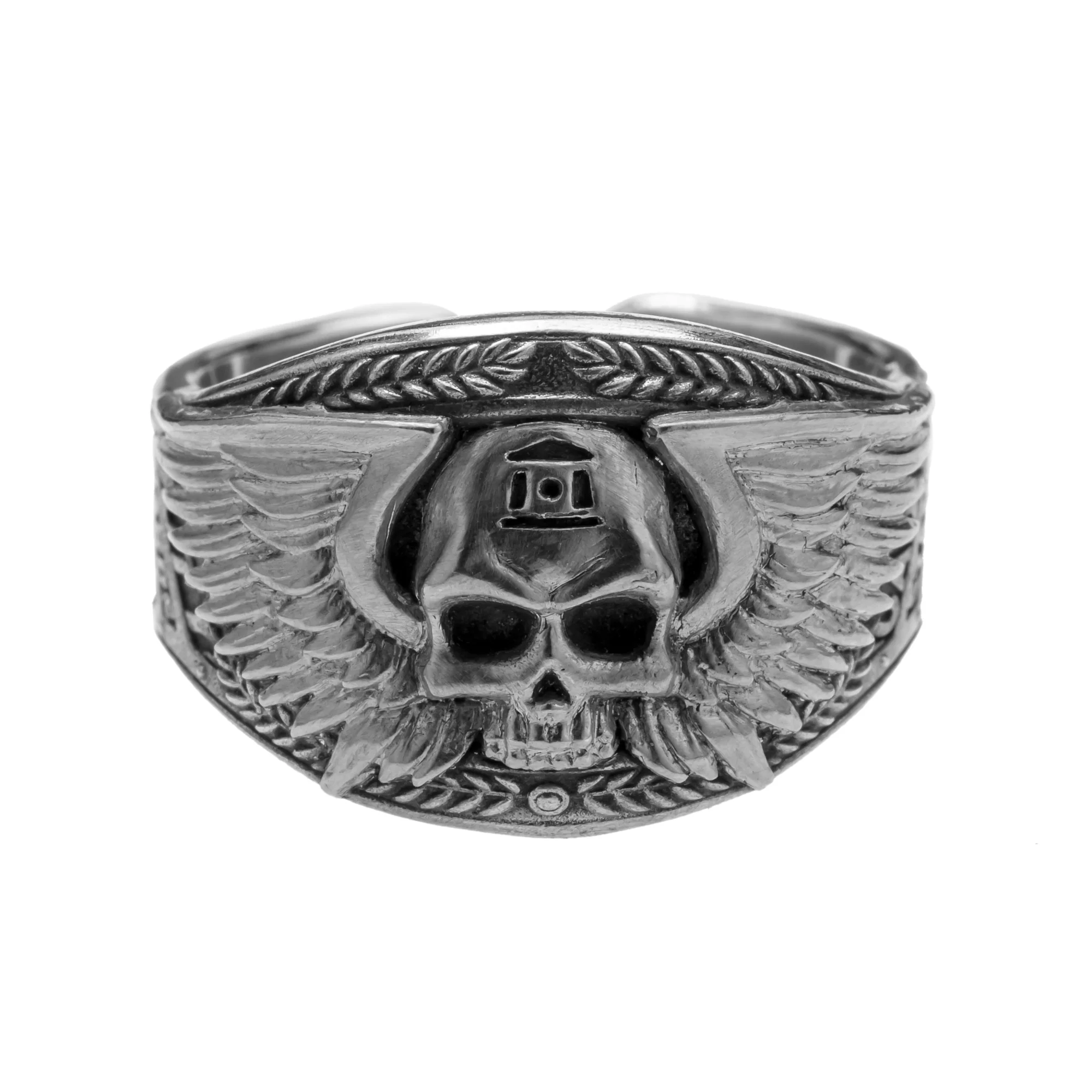 Astra Militarum De Gloria Cadia Ring Cadian Shock Troopers Warhammer Memorial Ring Gold & Silver - Image 16