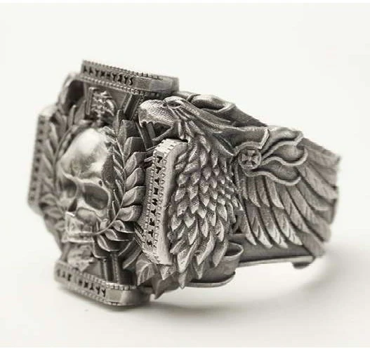 Warhammer Age of sigmar Imperial Cross Signet Human and Dwarf Friendship Unity Ring - Image 3