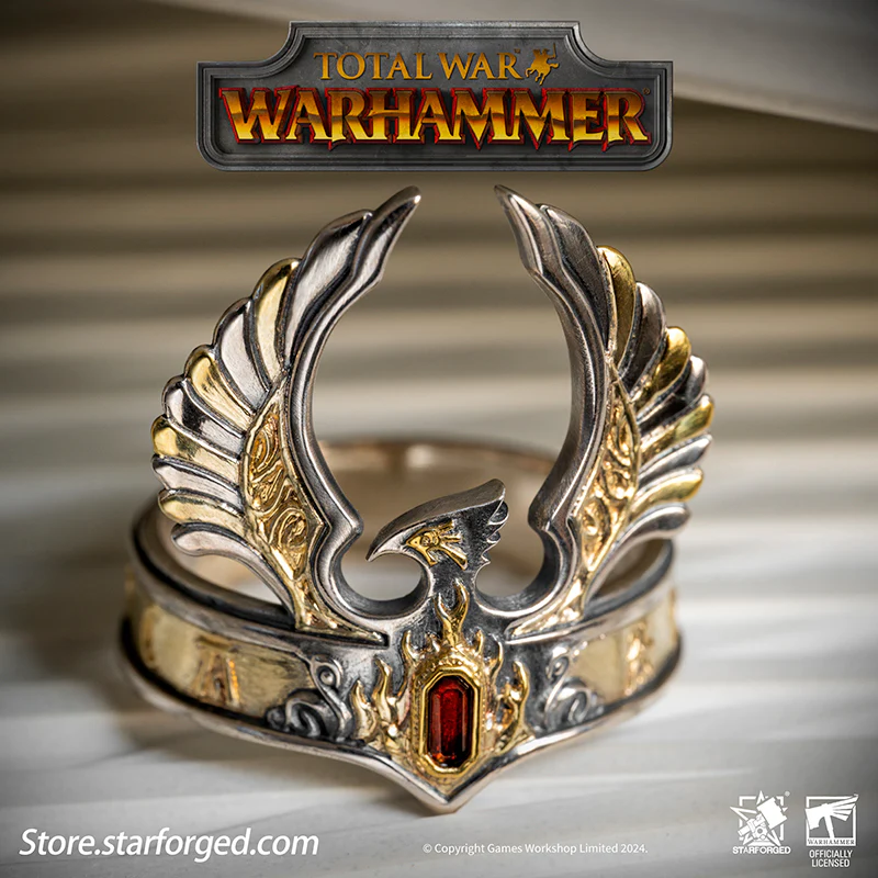 Warhammer Total War 3 Phoenix Crown Ring Asur's Treasure High Elves of Ring by Starforged - Image 11