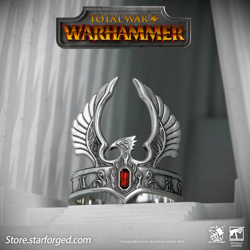 Warhammer Total War 3 Phoenix Crown Ring Asur's Treasure High Elves of Ring by Starforged - Image 13