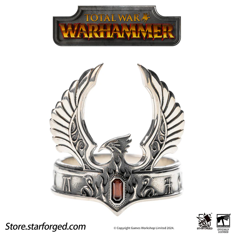 Warhammer Total War 3 Phoenix Crown Ring Asur's Treasure High Elves of Ring by Starforged - Image 16
