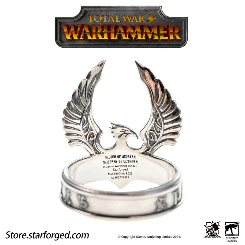 Warhammer Total War 3 Phoenix Crown Ring Asur's Treasure High Elves of Ring by Starforged - Image 18