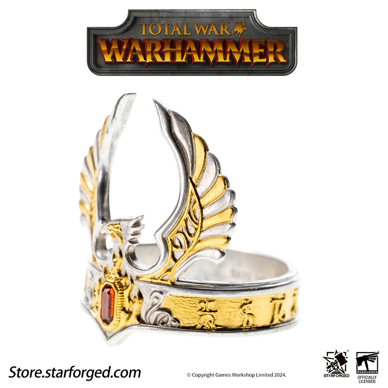 Warhammer Total War 3 Phoenix Crown Ring Asur's Treasure High Elves of Ring by Starforged - Image 22