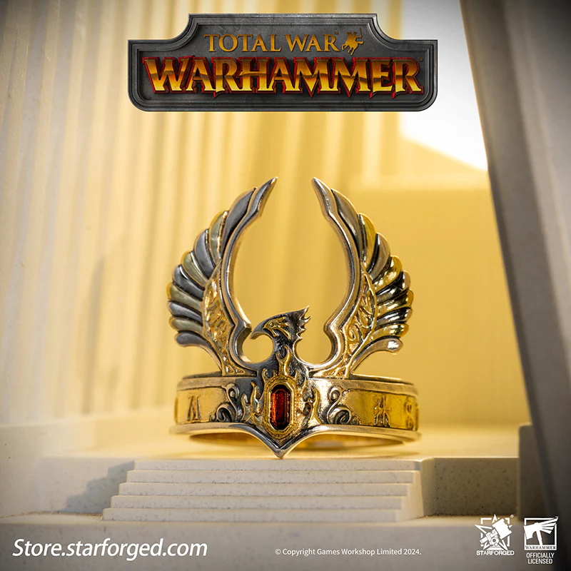 Warhammer Total War 3 Phoenix Crown Ring Asur's Treasure High Elves of Ring by Starforged - Image 9