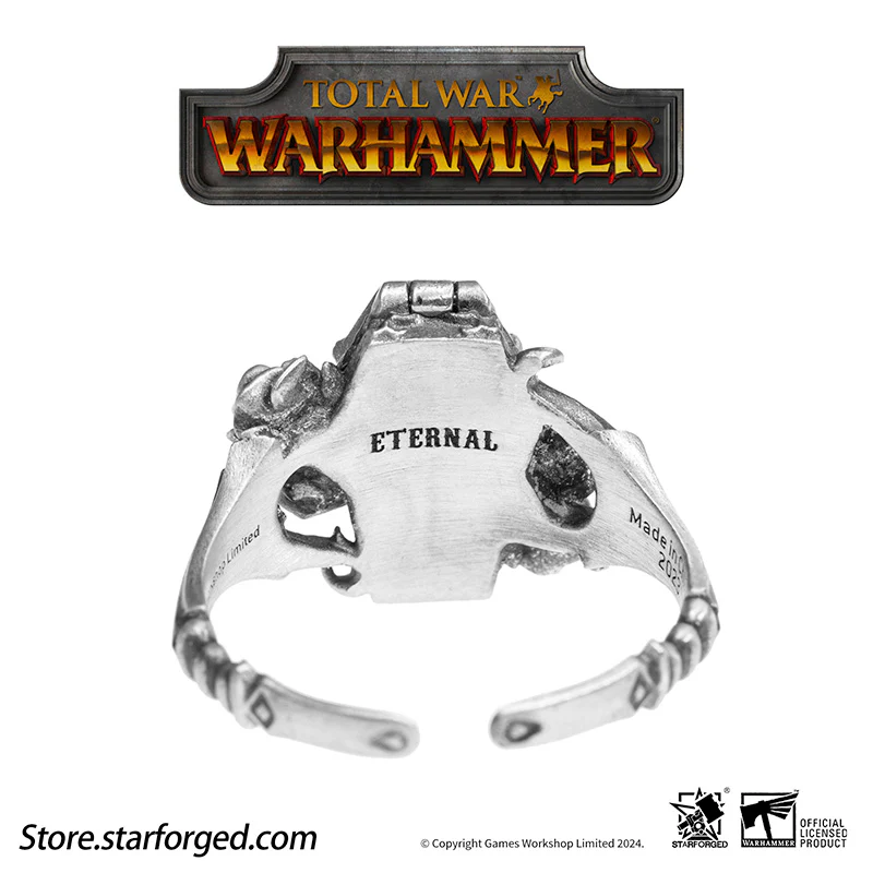 Rings of Immortal Oath Total War Warhammer III Isabella & Vlad Couple's Ring Starforged - Image 11