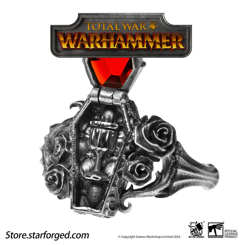 Rings of Immortal Oath Total War Warhammer III Isabella & Vlad Couple's Ring Starforged - Image 14