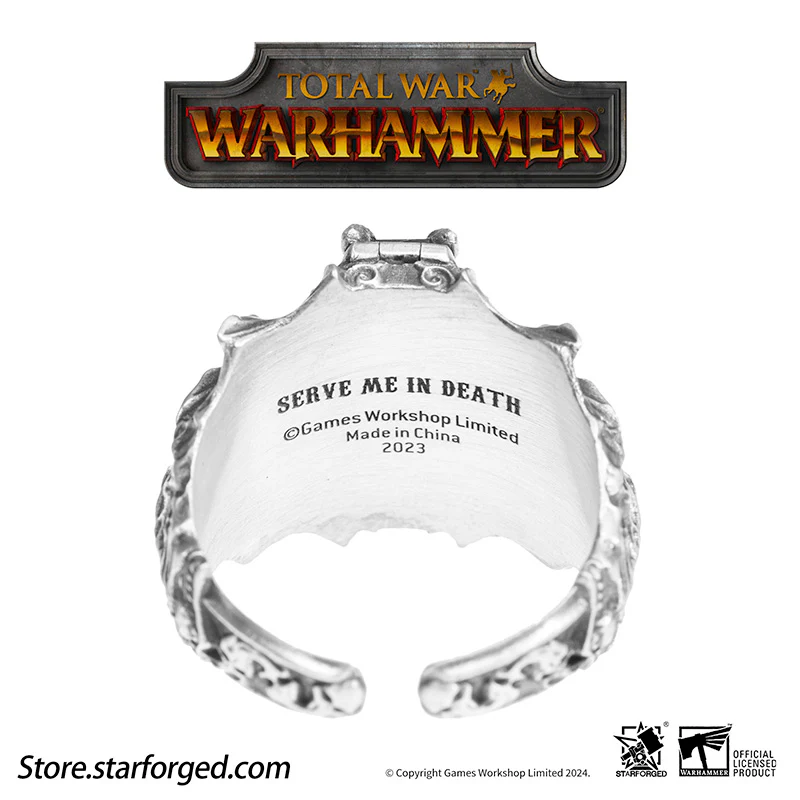 Rings of Immortal Oath Total War Warhammer III Isabella & Vlad Couple's Ring Starforged - Image 8