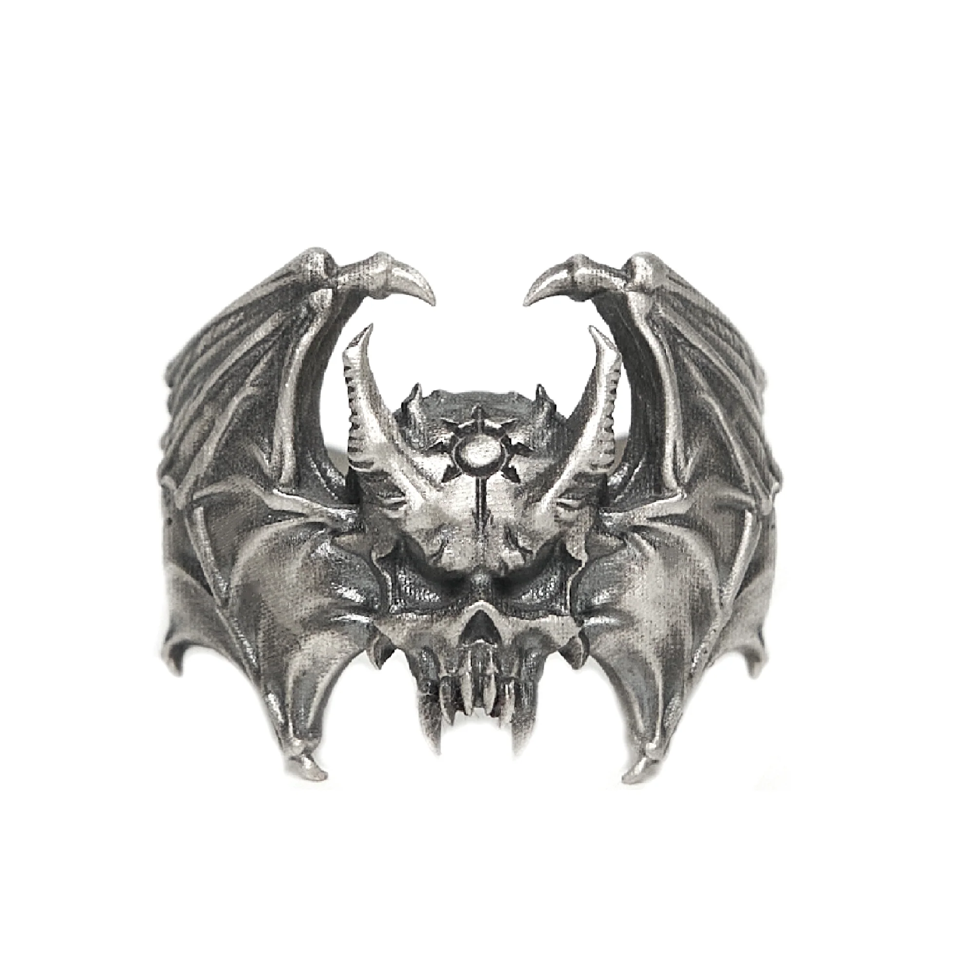 Warhammer 40K Night Lords Wings of Nostramo Konrad Curze Ring by Starforged - Image 2
