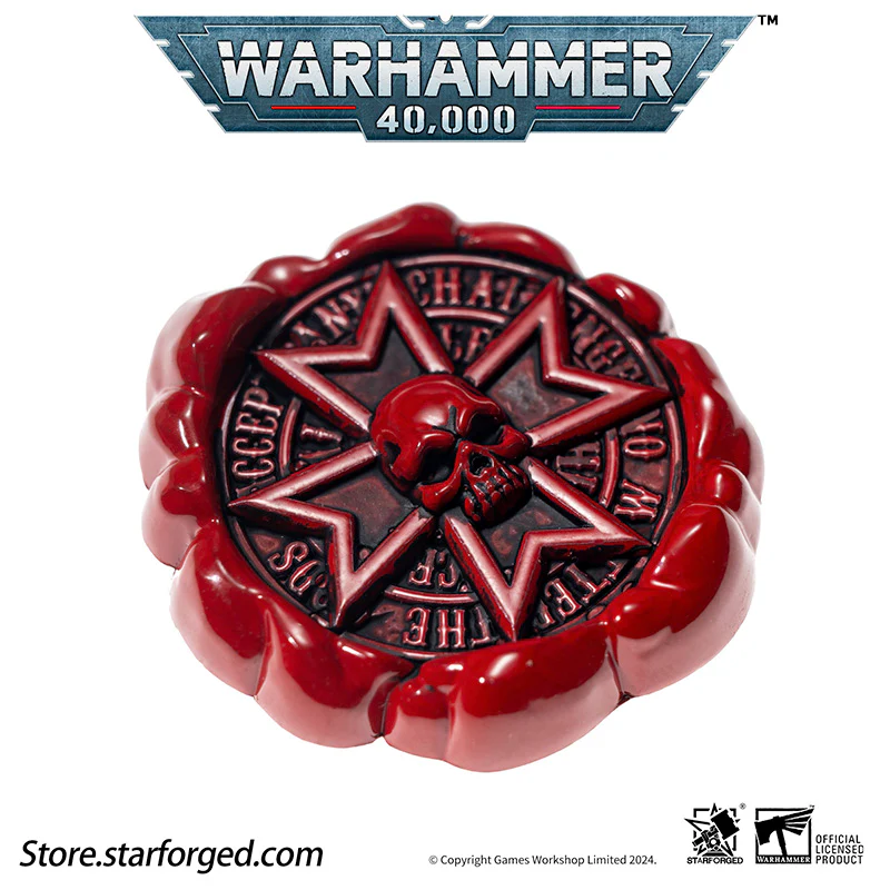 Warhammer 40000 Black Templars Purity Seals Cross badge Starforged - Image 7