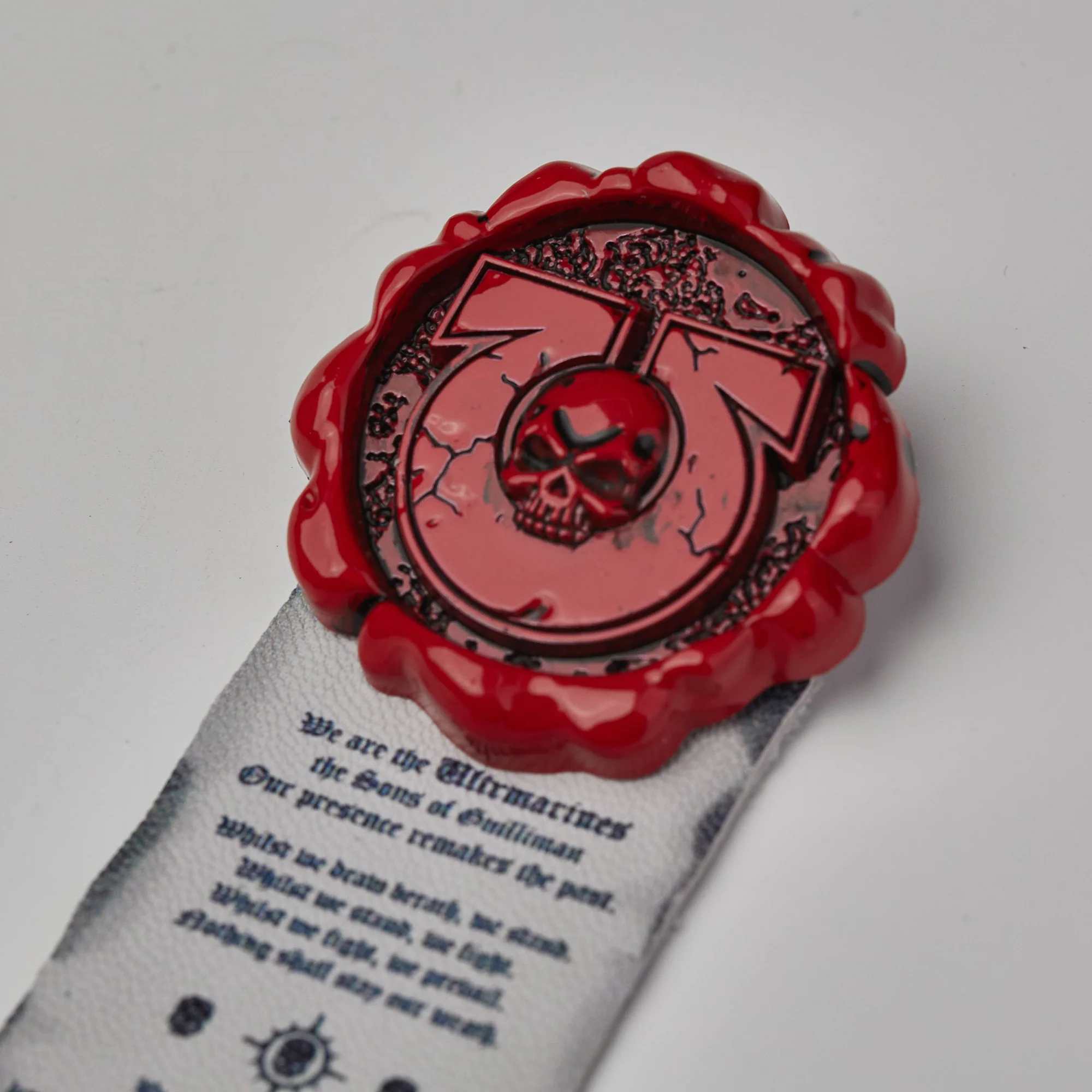 Warhammer 40K Roboute Guilliman Purity Seals Ultramarines Brooch Starforged - Image 4
