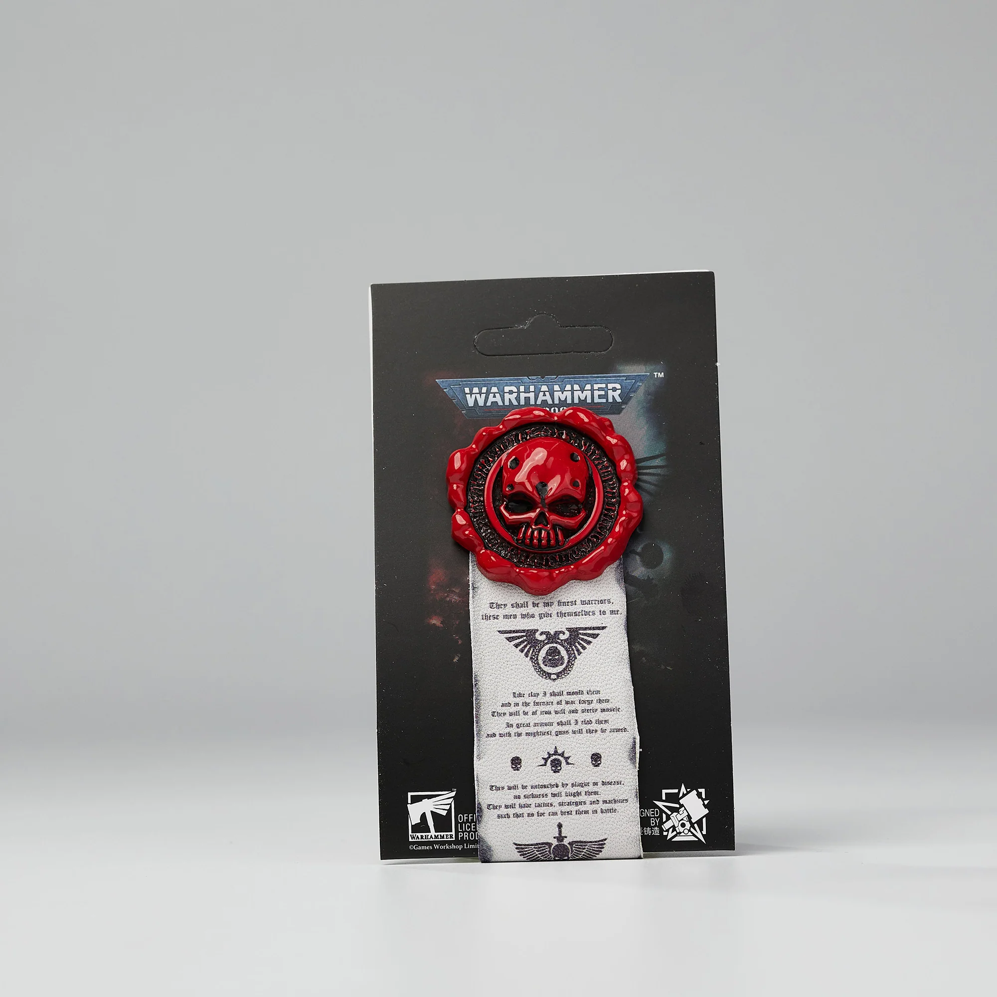 Warhammer 40K Index Astartes Skull Commemorative Crest Retro Skull Purity Seals Starforged - Image 3